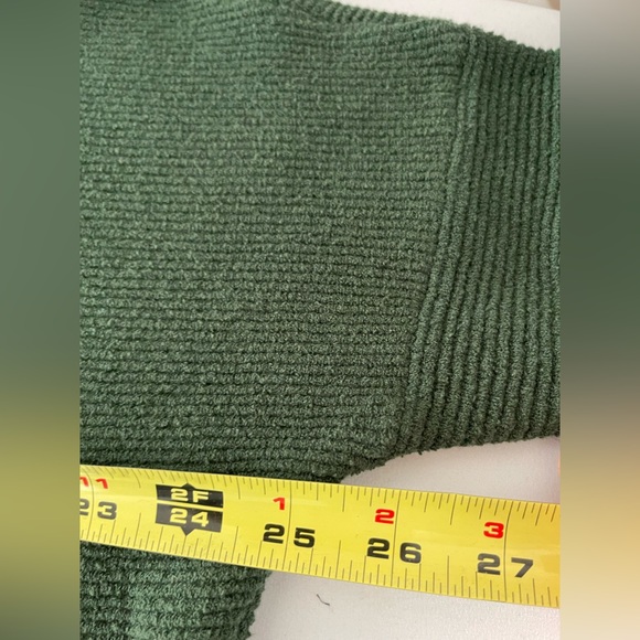 Free People Ottoman slouchy tunic sweater in pine size xs - Picture 11 of 12